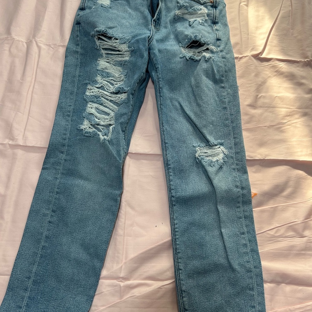 American Eagle Outfitters Light Blue Stretch Jeans
